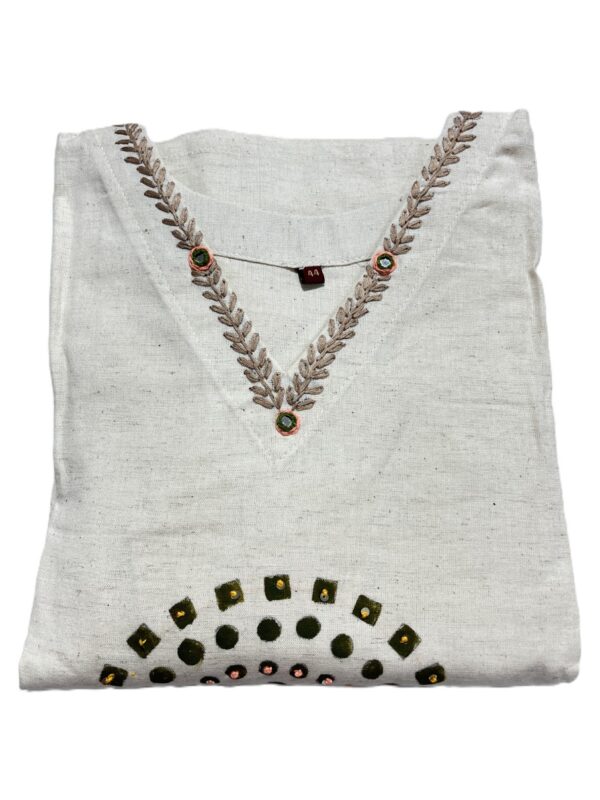 Premium Soft Khadi Cotton Kurti for Women