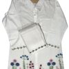 Stylish White Mal Cotton Co-ord Set