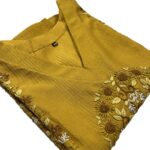 Elegant hand stitch long kurti for women online