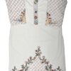 Hand painted kantha long kurti