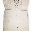 Beige Khadi 2PC Set - Elegant Ethnic Wear for Women