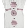Chic White Long Kurti with Pant Set