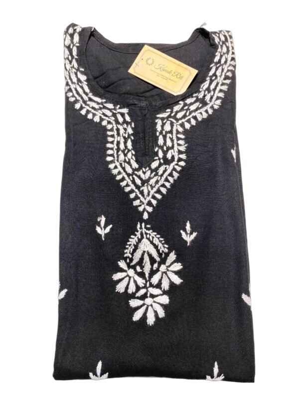 Chikankari Coord Set for Women in Elegant Black