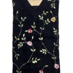 Elegant Black Cotton 2PC Ethnic Wear for Women