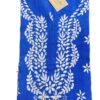 Elegant Blue Chikankari Kurti for Office Wear