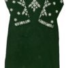 Elegant Dark Green Chikankari Kurti for Office Wear
