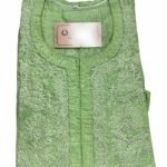 Elegant Green Chikankari Kurti Online - Kanak Riti