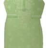 Elegant Green Chikankari Kurti Online - Kanak Riti