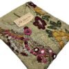 Elegant Hand Embroidered Kurti in Muslin Jacquard - Beige