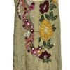 Elegant Hand Embroidered Kurti in Muslin Jacquard - Beige
