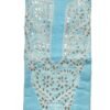Elegant Light Blue Chikankari Cotton Kurti