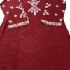 Elegant Maroon Chikankari Kurti for Office Wear