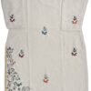 Elegant Off White Linen Kurti - Kanak Riti