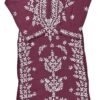 Elegant Rani Pink Chikankari Kurti for Office Wear