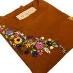 Rust brown cotton kurti set