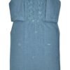 Kanak Riti Blue Cotton Blend Kurti - Elegant Handcrafted Ethnic Wear