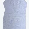 Lavender Chikankari Long Kurti for Women